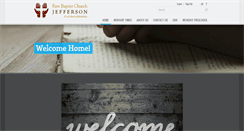 Desktop Screenshot of fbcjefferson.org